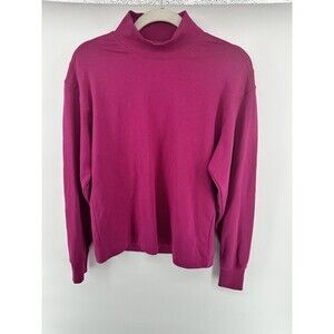 New UNIQLO Ultra Stretch Dry Mock Neck Pullover size XS Sweater top
